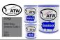 Preview: Dodge, Mist Gray (Interior color), C3 / RC3: 1L Lackdose + 1L Klarlack + 500ml Härter - Set, von ATW Autoteile West.